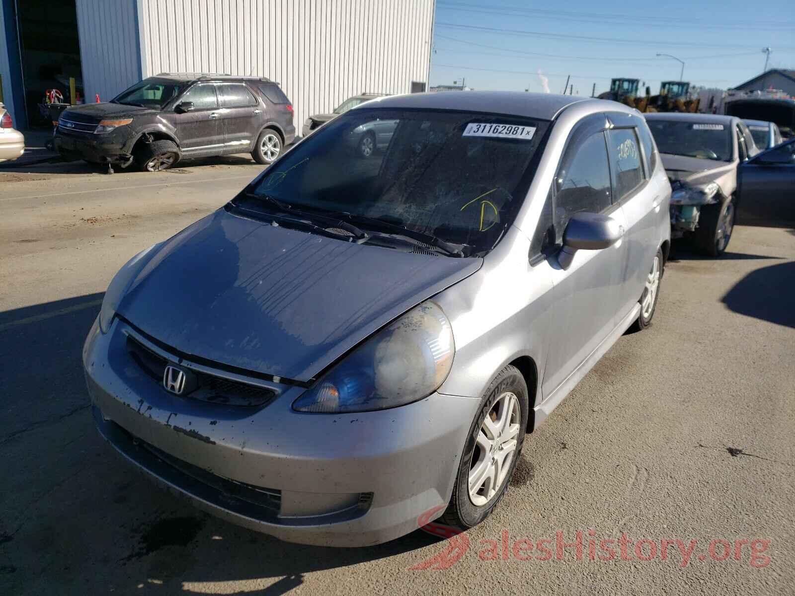 JTND4MBE4M3105971 2008 HONDA FIT