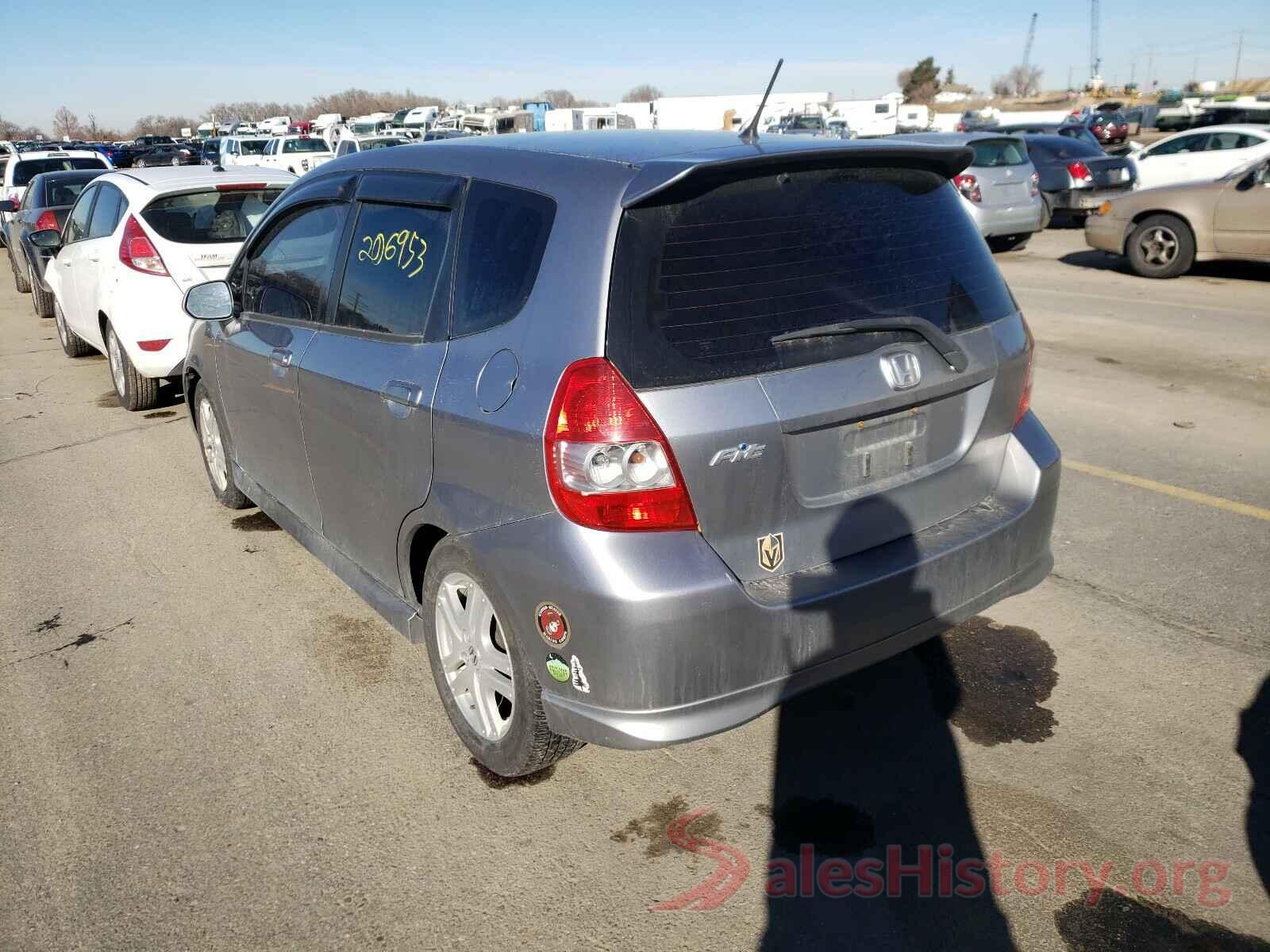 JTND4MBE4M3105971 2008 HONDA FIT