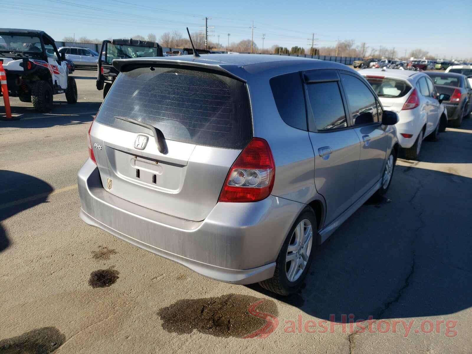 JTND4MBE4M3105971 2008 HONDA FIT