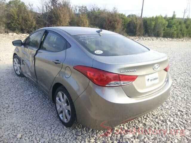 5NPE34AF1HH559336 2012 HYUNDAI ELANTRA