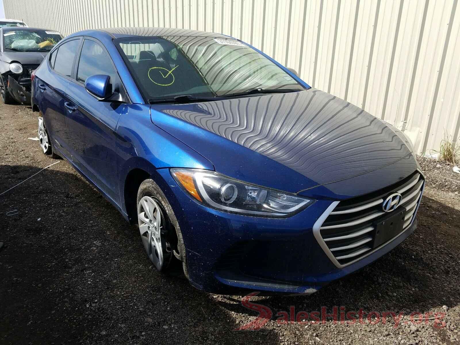 5NPD74LF7HH101586 2017 HYUNDAI ELANTRA