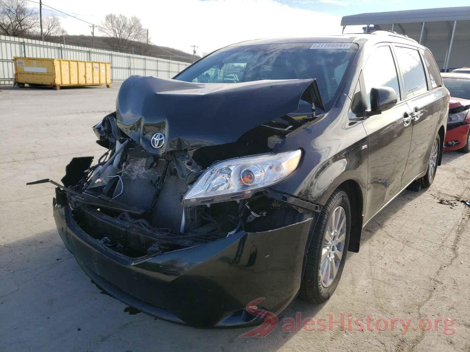 5TDDK3DC0GS137867 2016 TOYOTA SIENNA