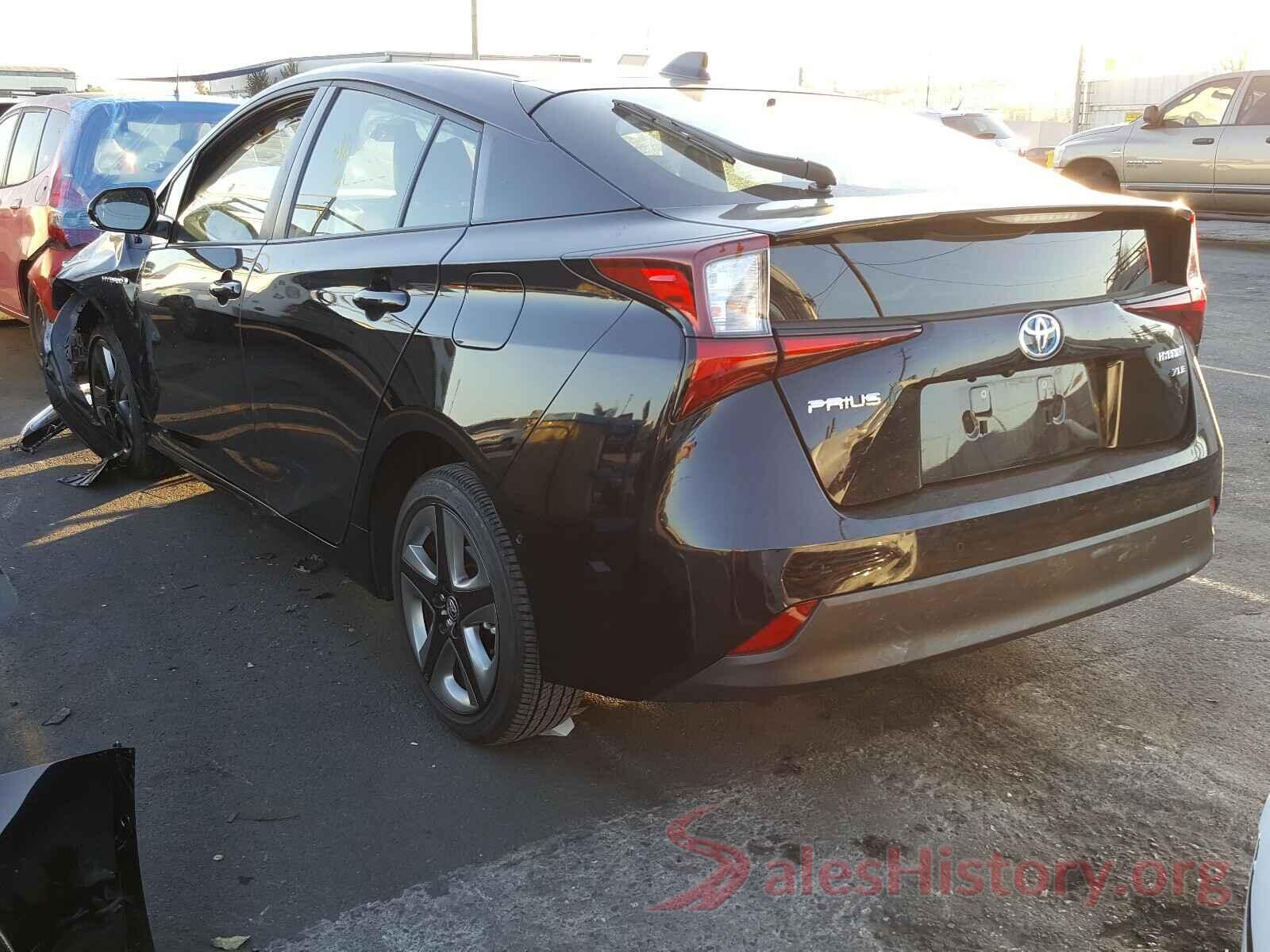 JTDKARFU0L3114233 2020 TOYOTA PRIUS