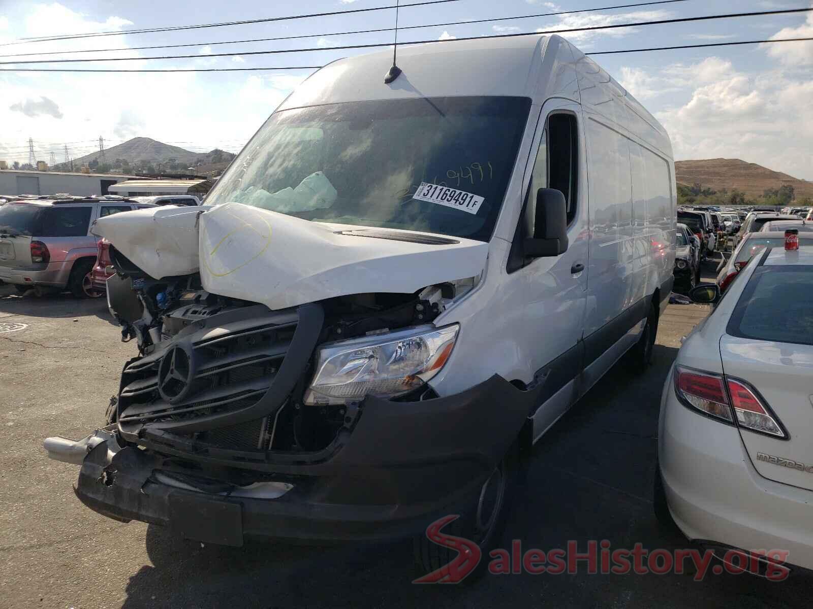 W1W4EDHY1LT035576 2020 MERCEDES-BENZ SPRINTER