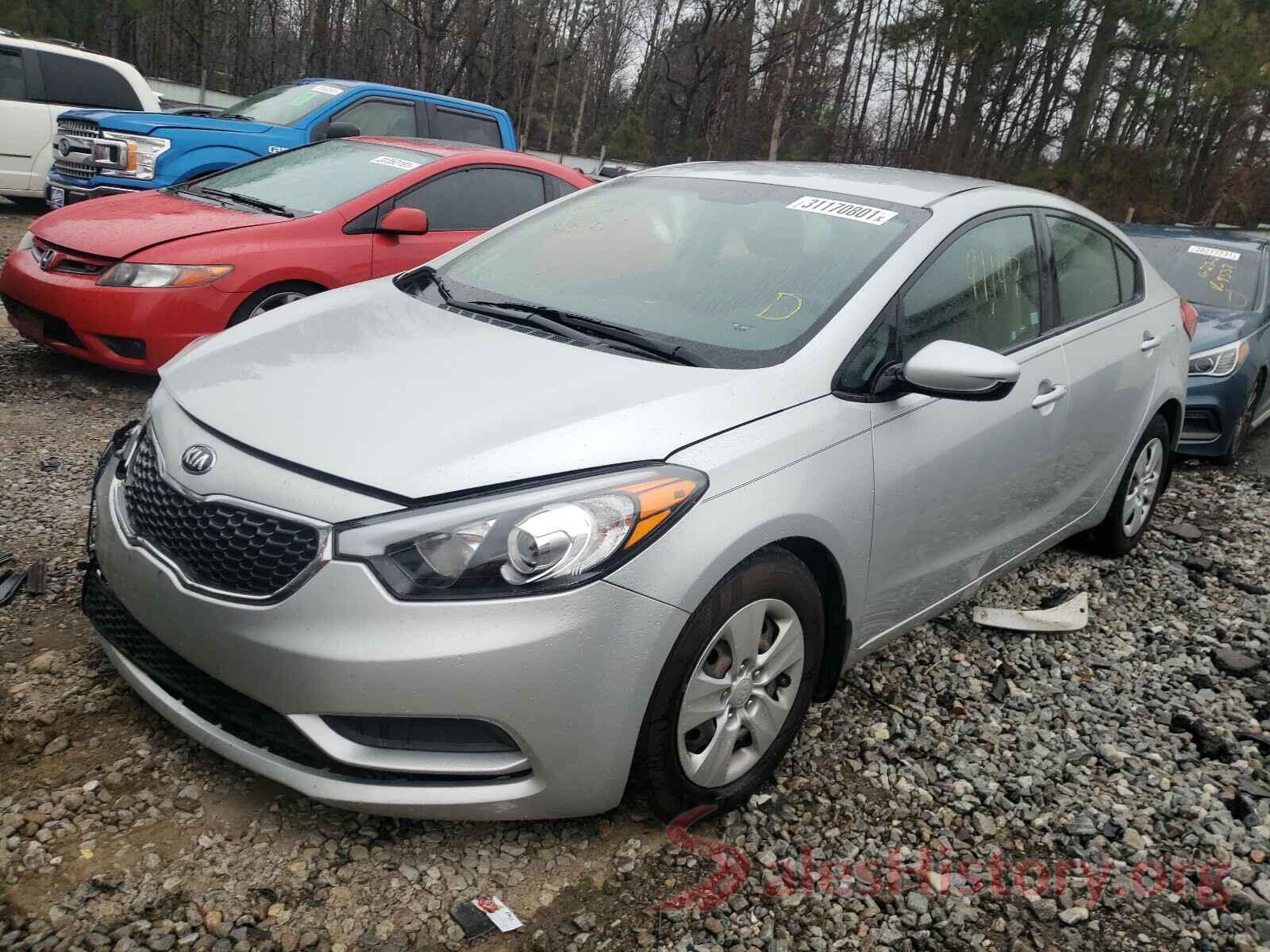 5XXGT4L3XKG338381 2016 KIA FORTE