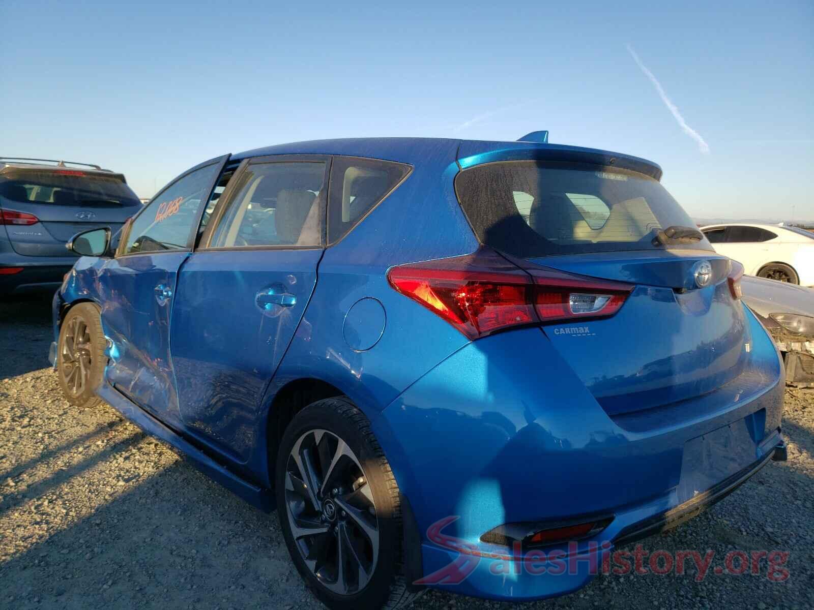 JTNKARJE1HJ533089 2017 TOYOTA COROLLA