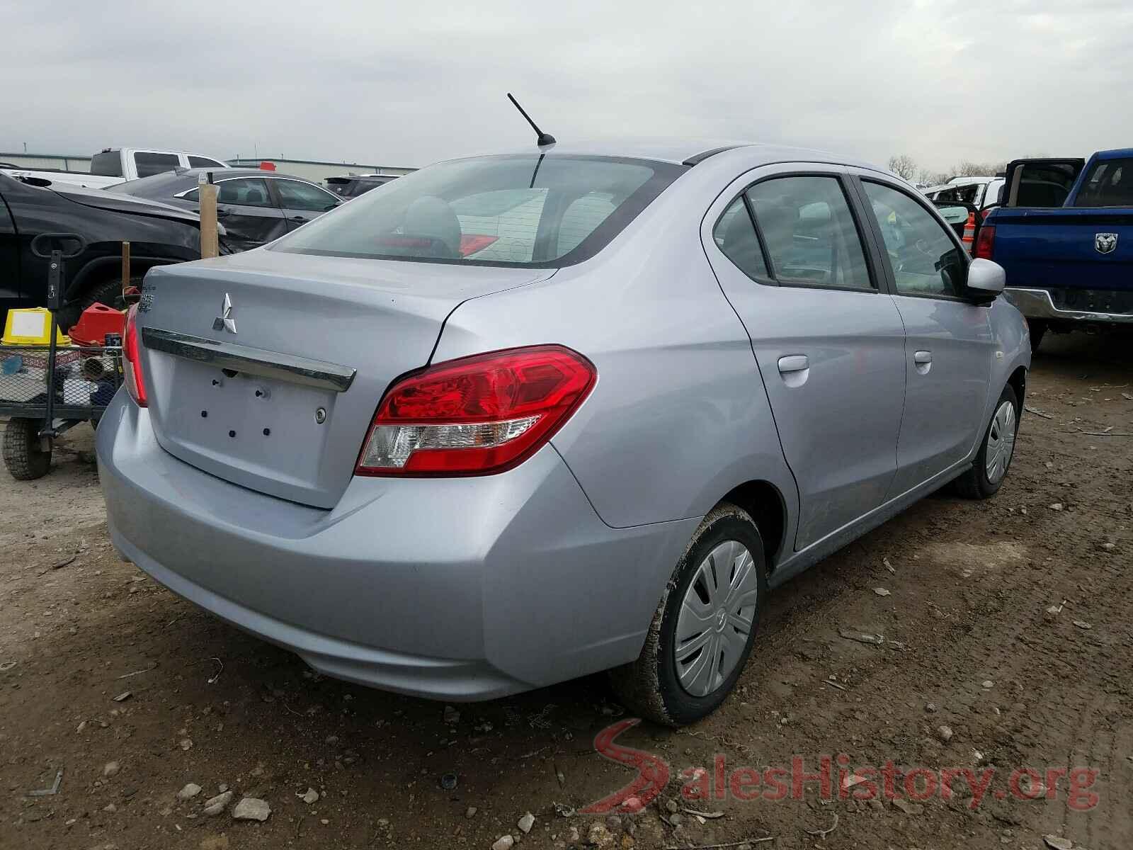 ML32F3FJ0LHF09672 2020 MITSUBISHI MIRAGE