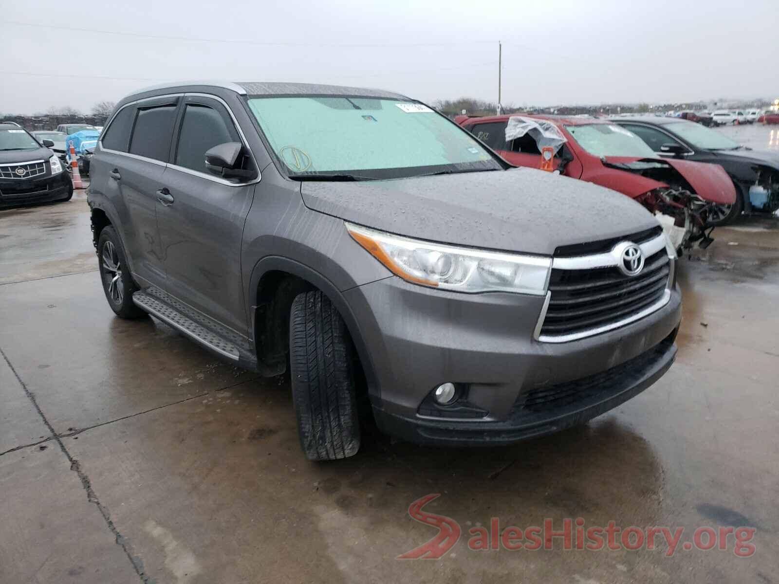 5TDKKRFH6GS121966 2015 TOYOTA HIGHLANDER