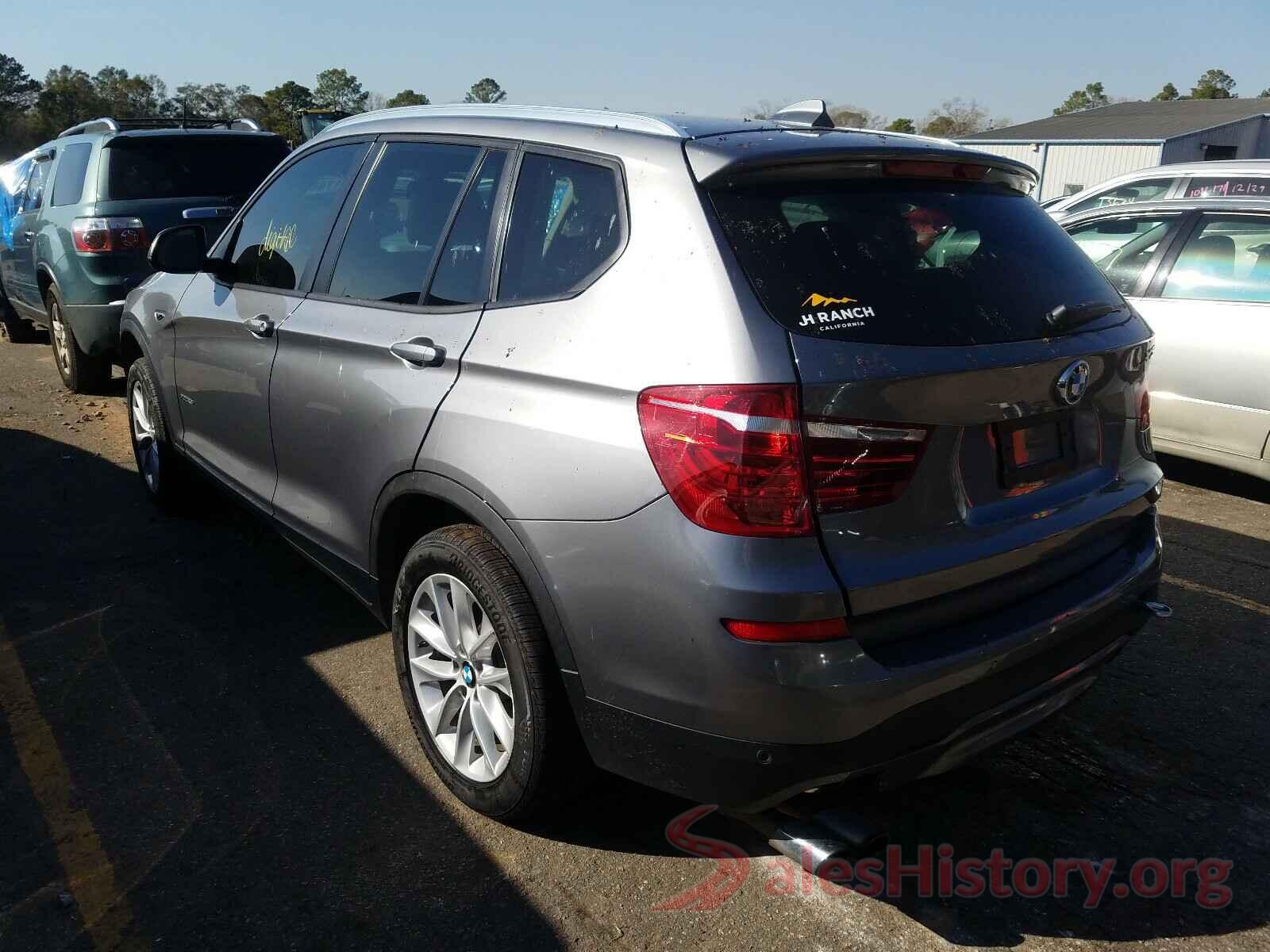 5UXWX9C52G0D66068 2016 BMW X3