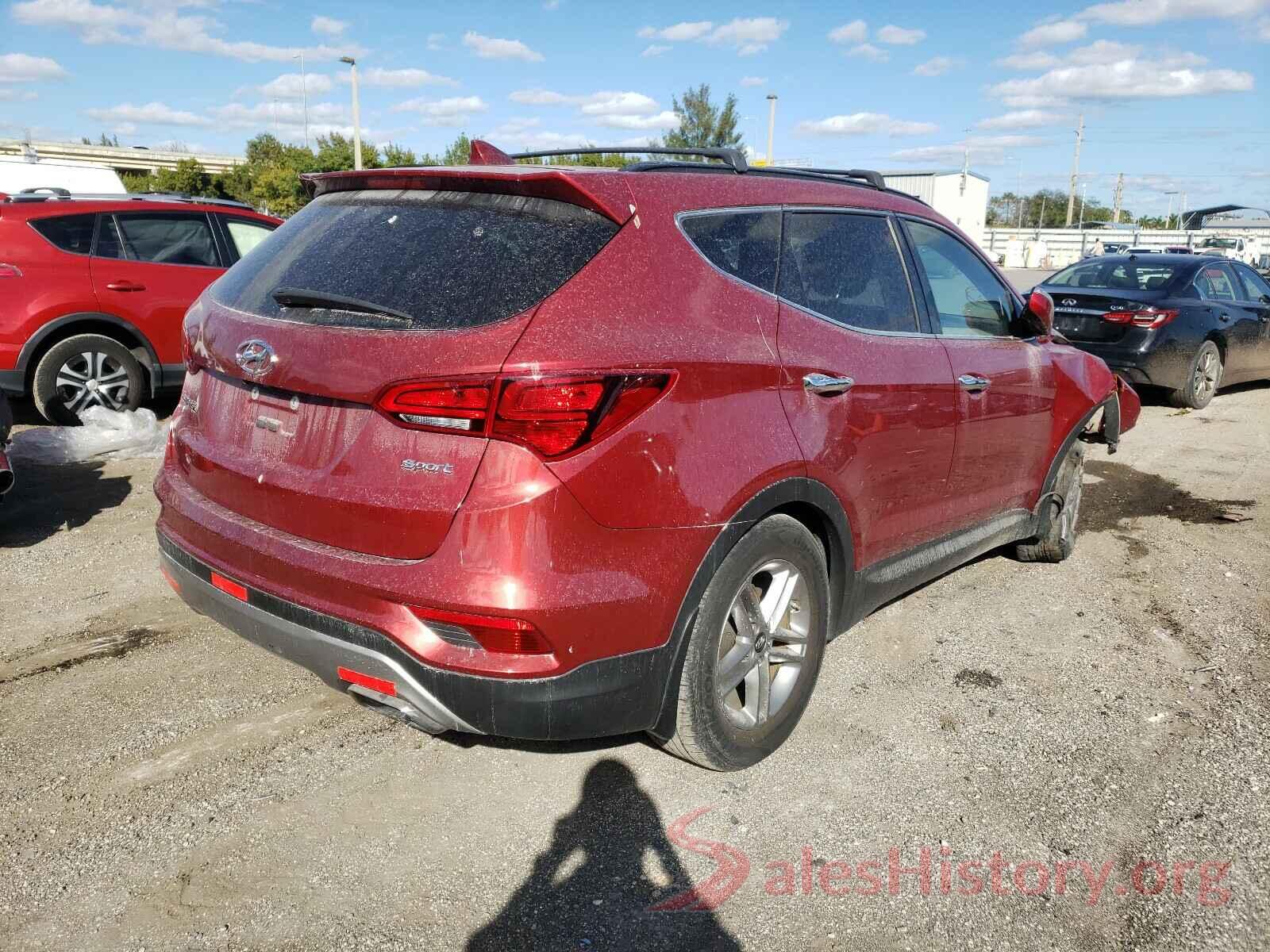 5XYZU3LBXJG509759 2018 HYUNDAI SANTA FE