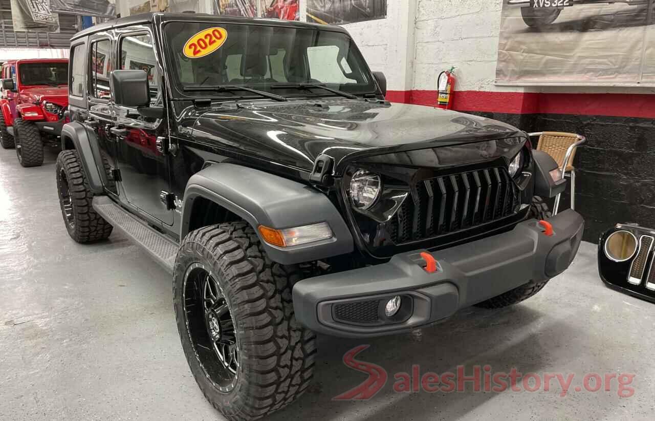 1C4HJXDN3LW258951 2020 JEEP WRANGLER