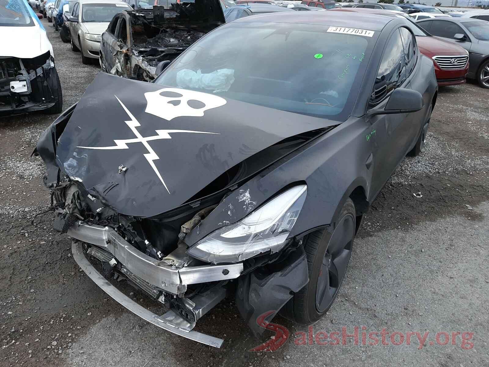 5YJ3E1EBXKF193535 2019 TESLA MODEL 3