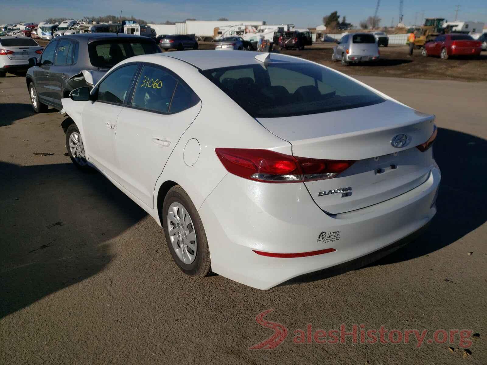 5NPD74LF3JH379763 2018 HYUNDAI ELANTRA