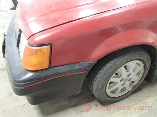 3VV2B7AX3KM104099 1987 FORD ESCORT