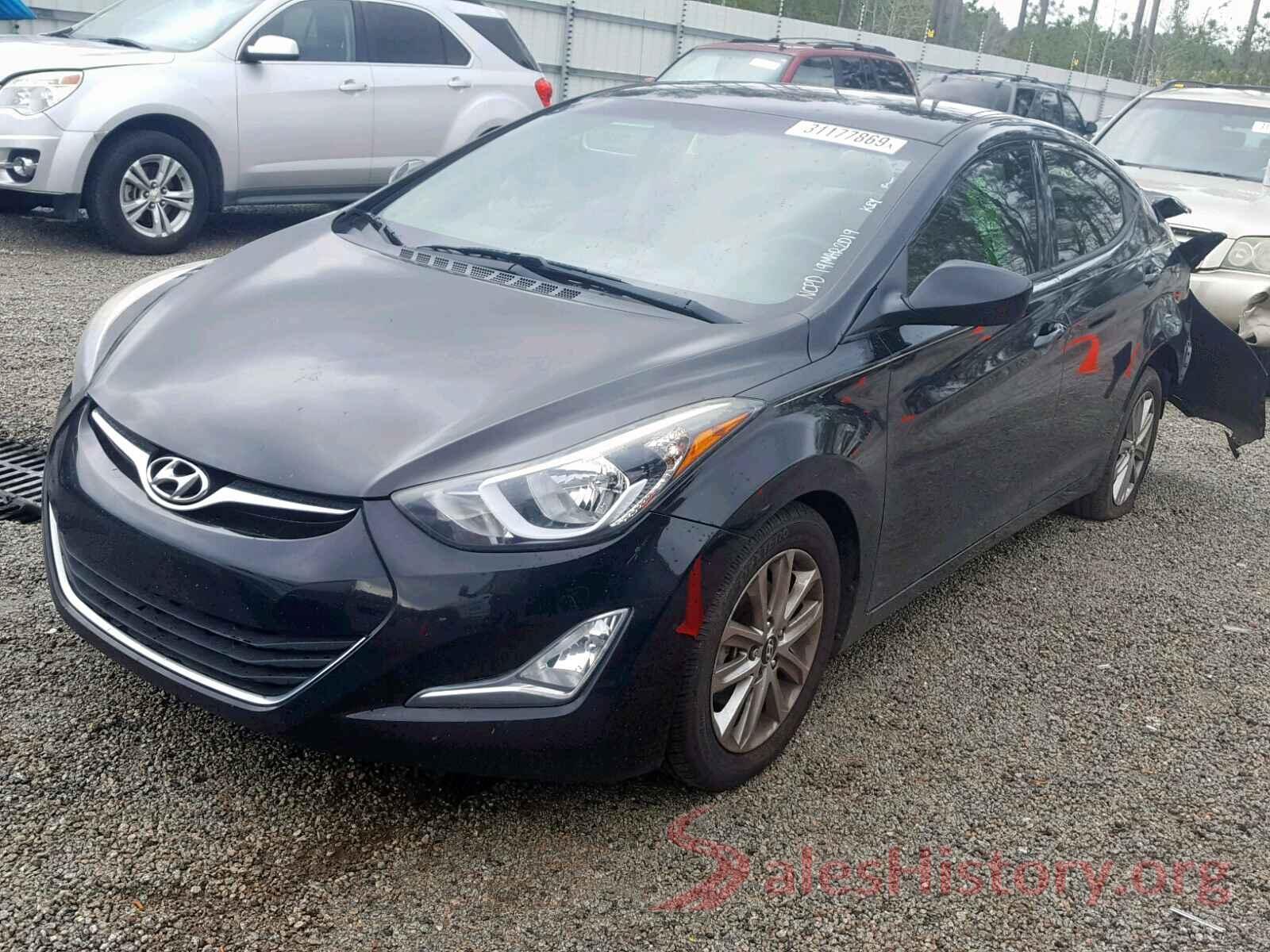 5NPD84LFXLH581001 2014 HYUNDAI ELANTRA