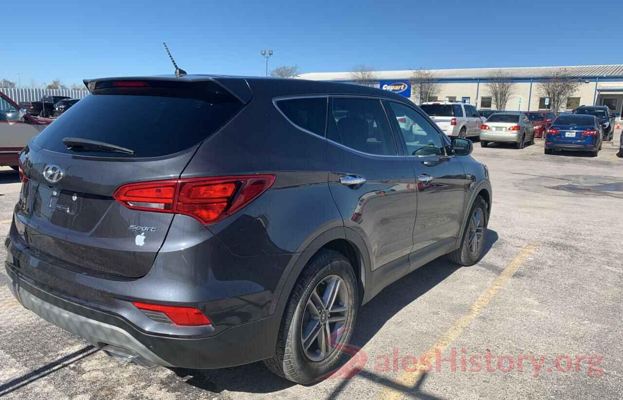 WDDSJ4EB7GN319776 2018 HYUNDAI SANTA FE