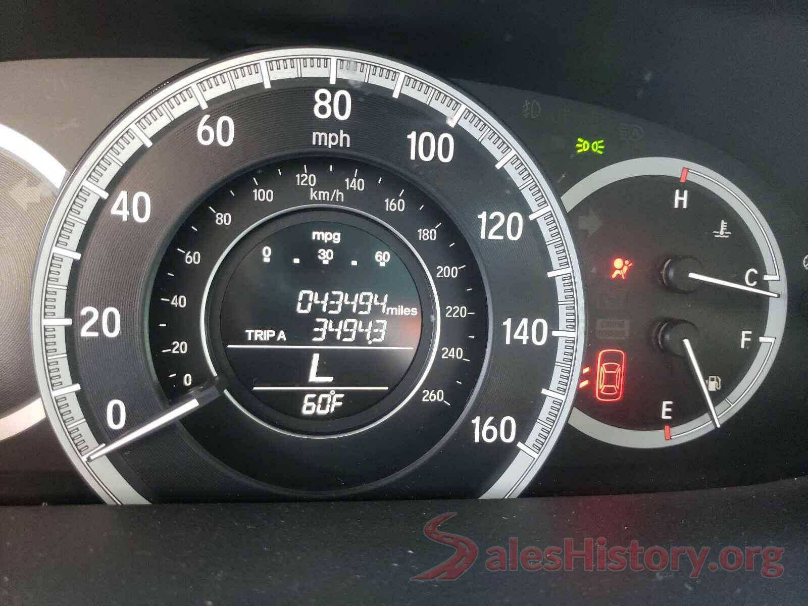 1HGCR2F33GA246434 2016 HONDA ACCORD