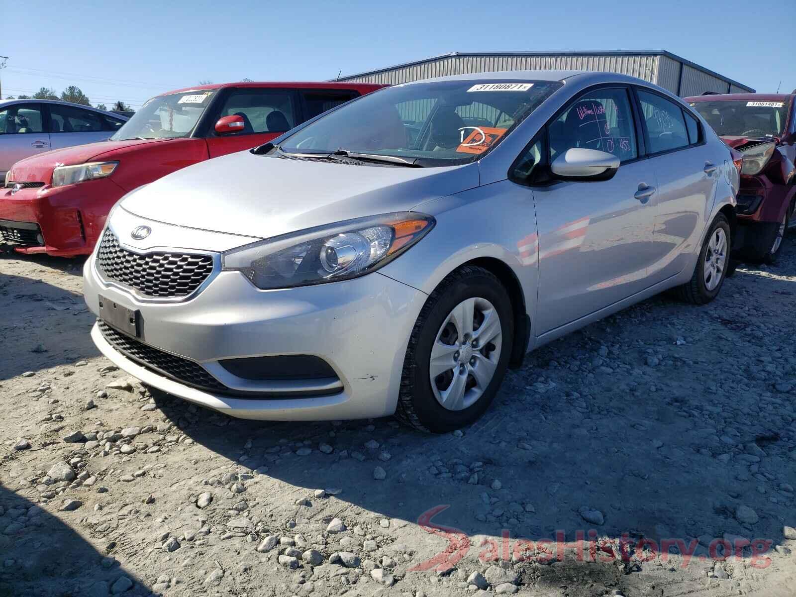 KNAFK4A68G5534257 2016 KIA FORTE