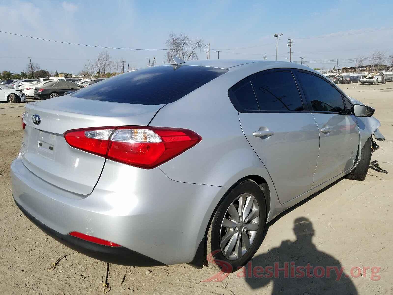 KNAFX4A63G5579141 2016 KIA FORTE