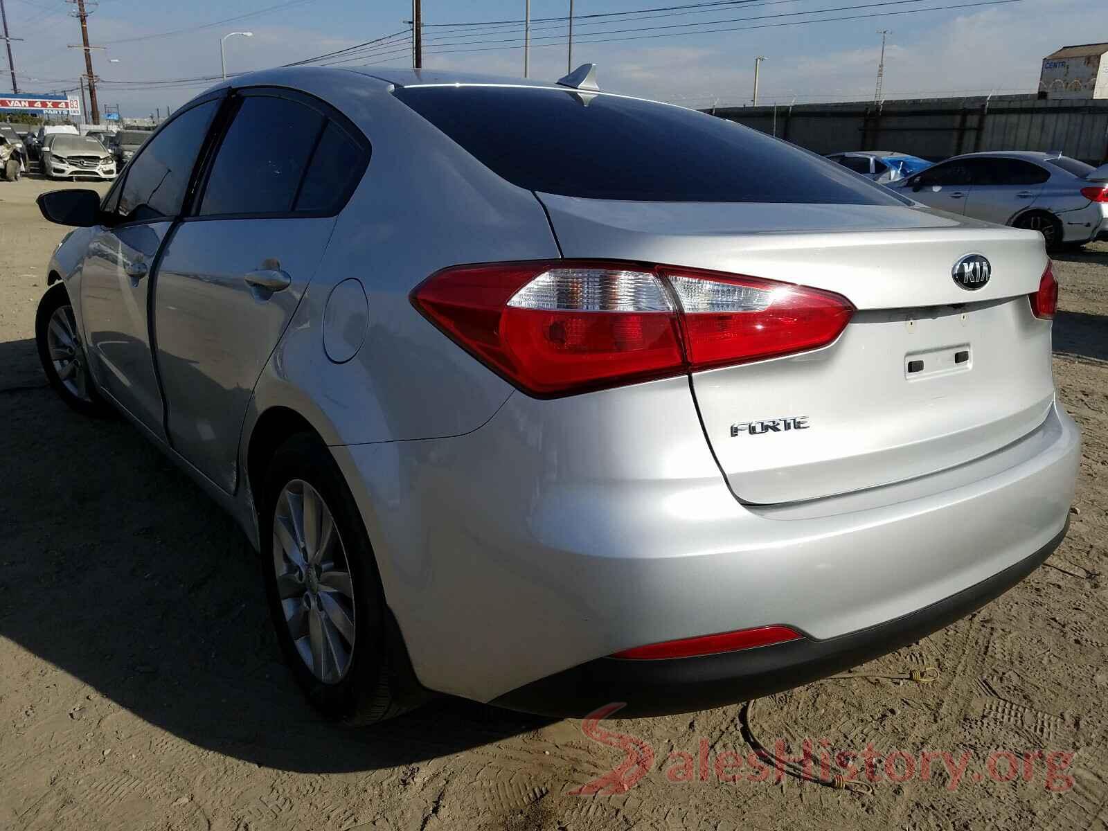 KNAFX4A63G5579141 2016 KIA FORTE