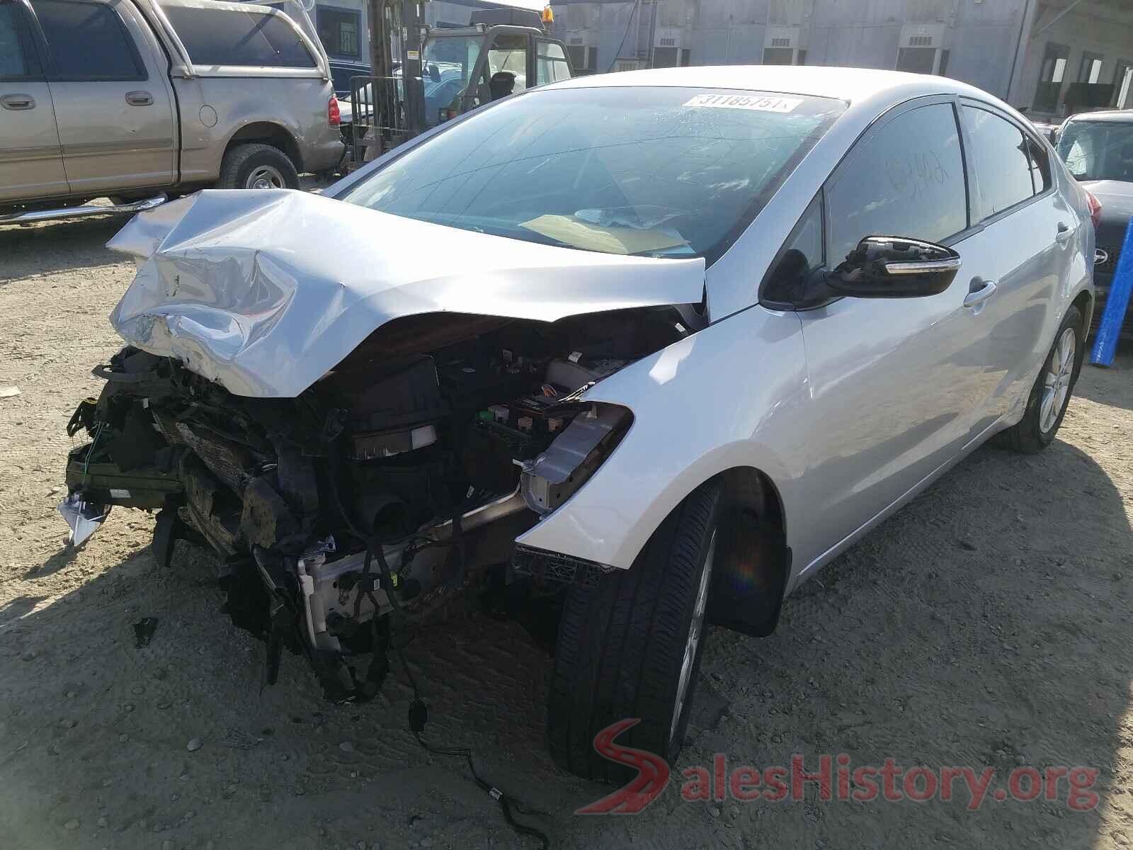 KNAFX4A63G5579141 2016 KIA FORTE