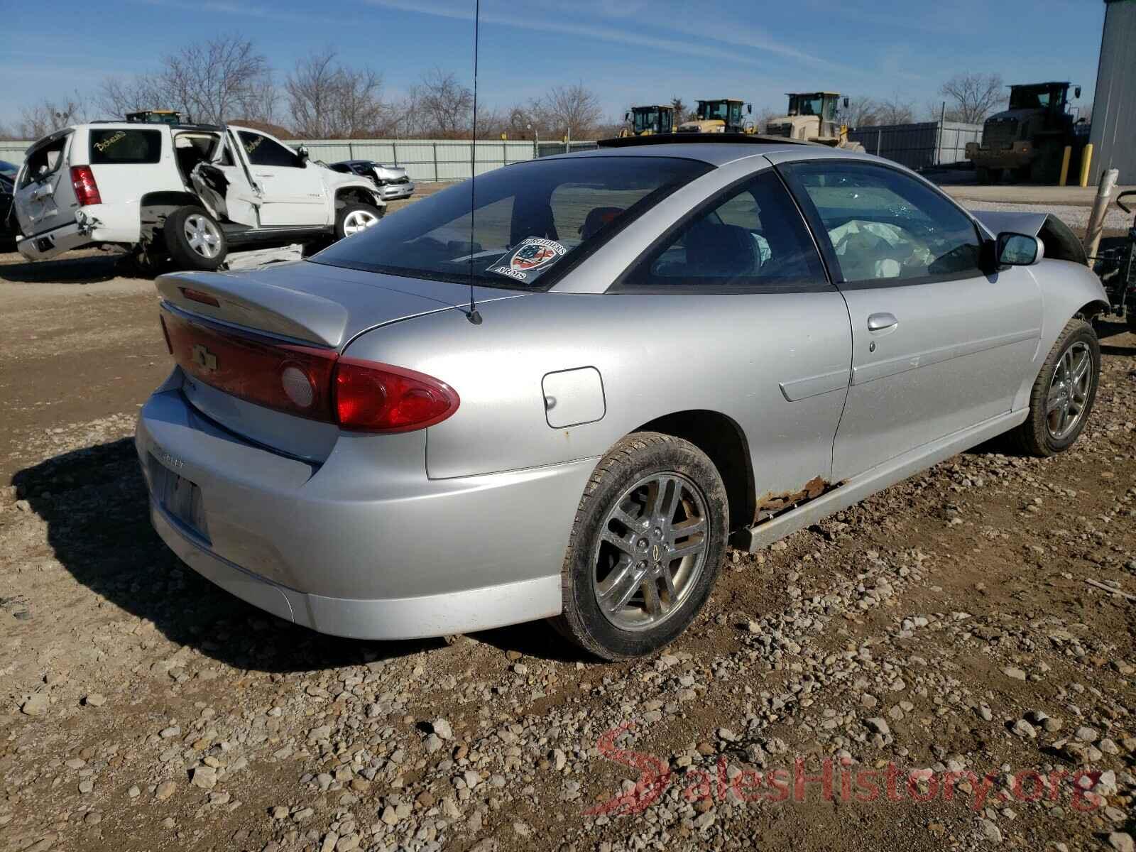 2T3F1RFV4MW191664 2004 CHEVROLET CAVALIER