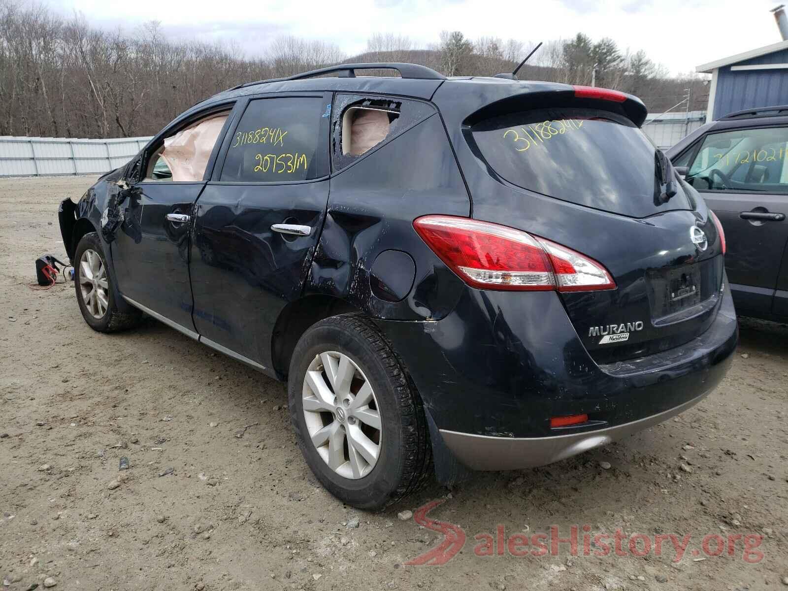 JF2SKAJC8MH465670 2011 NISSAN MURANO