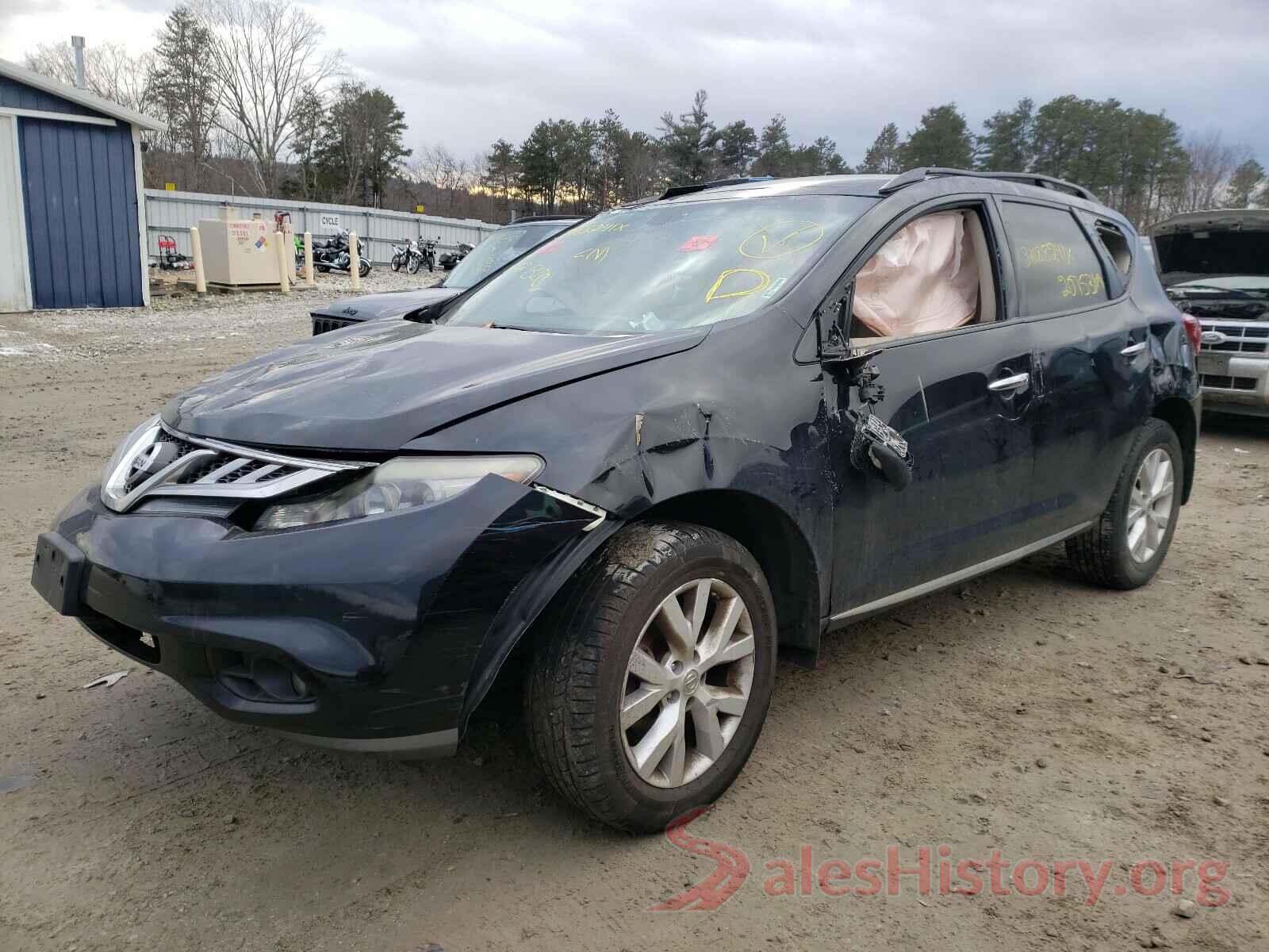 JF2SKAJC8MH465670 2011 NISSAN MURANO