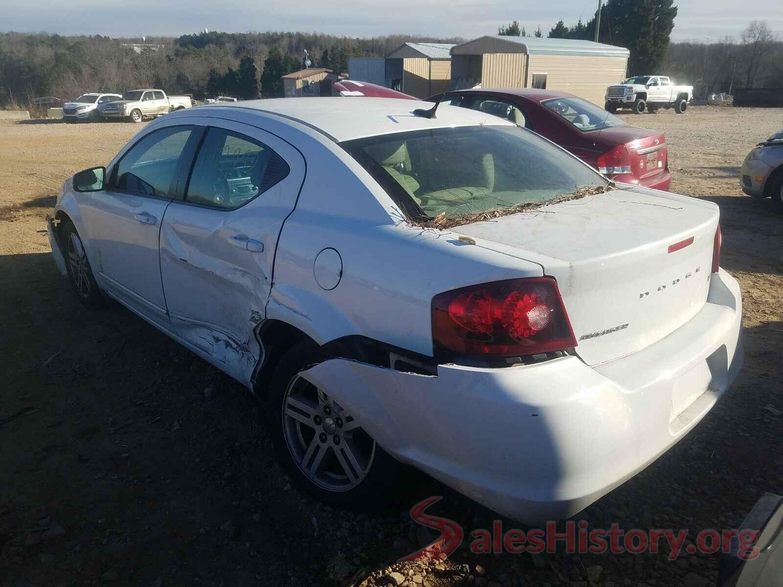 5YFBURHE0HP652118 2013 DODGE AVENGER