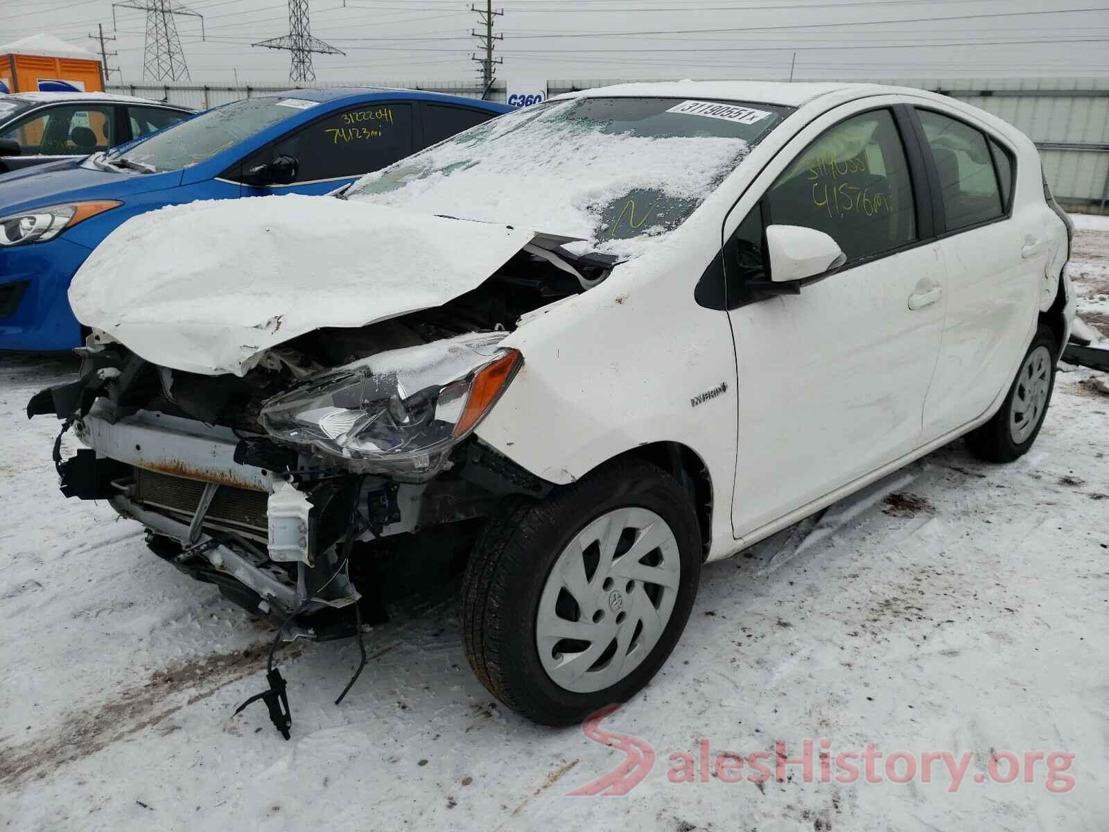 JTDKDTB38G1117190 2016 TOYOTA PRIUS