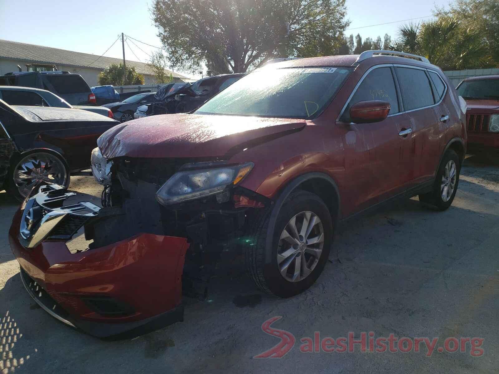 KNMAT2MTXGP669230 2016 NISSAN ROGUE