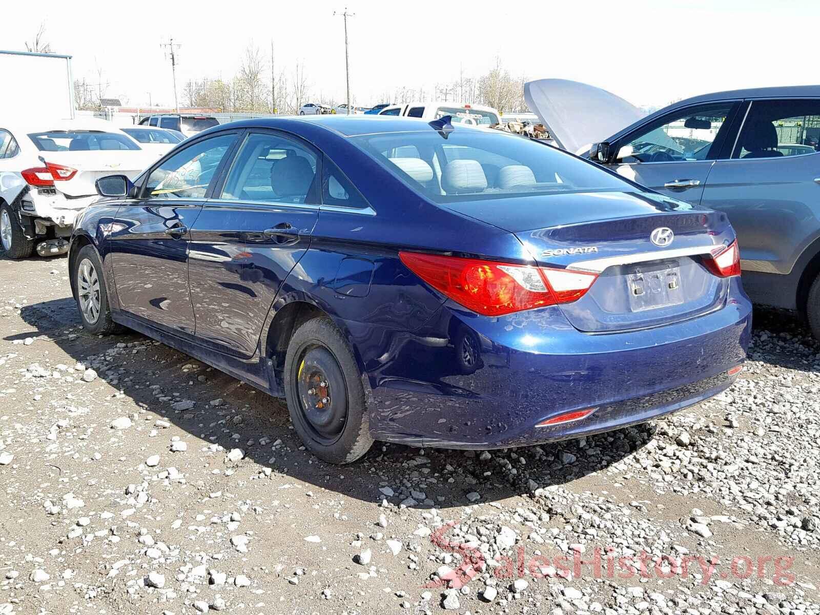 4T1L11AK7LU936173 2012 HYUNDAI SONATA