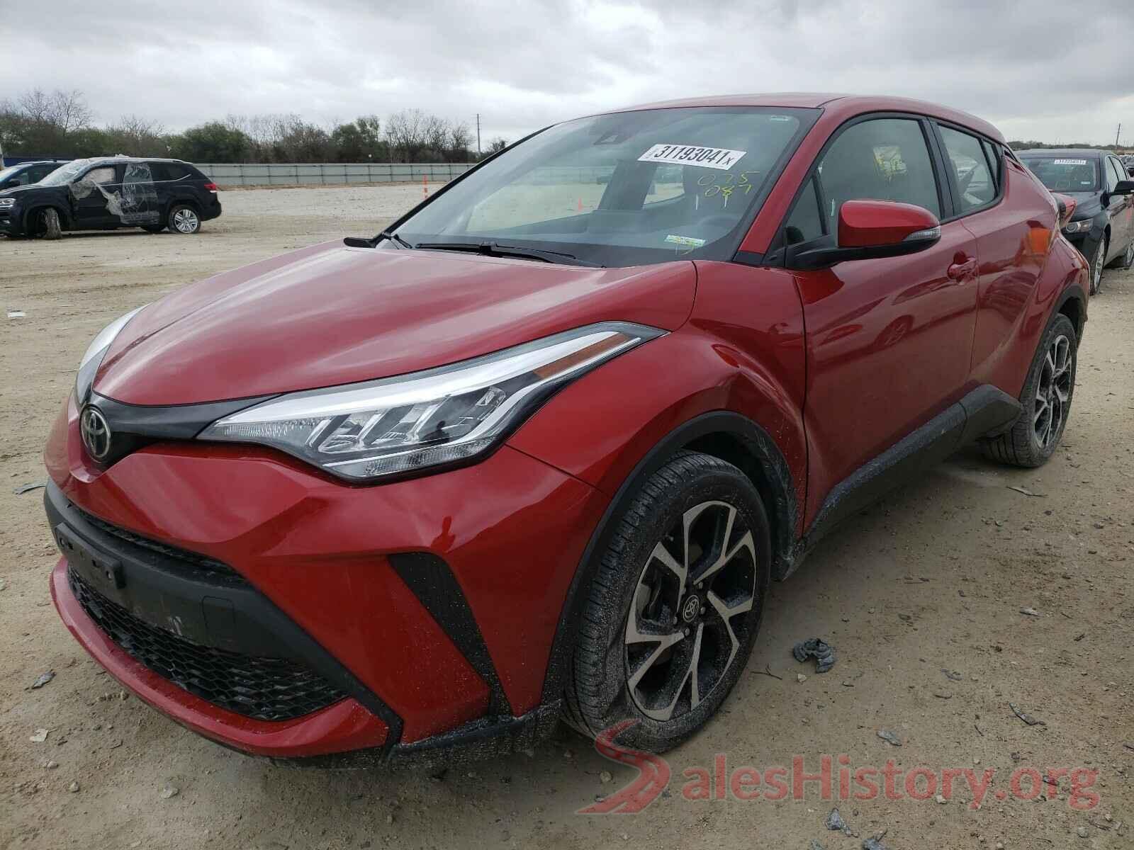 JTNKHMBX8L1075087 2020 TOYOTA C-HR