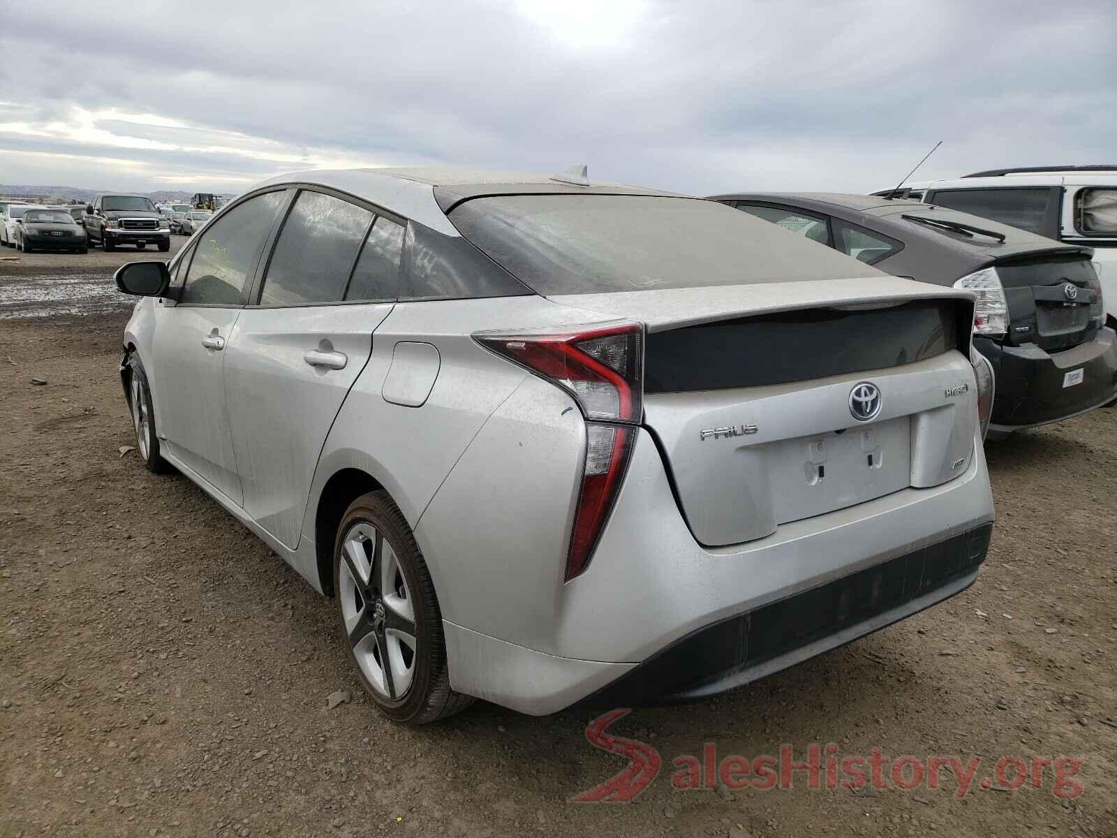 JTDKBRFU1G3522033 2016 TOYOTA PRIUS