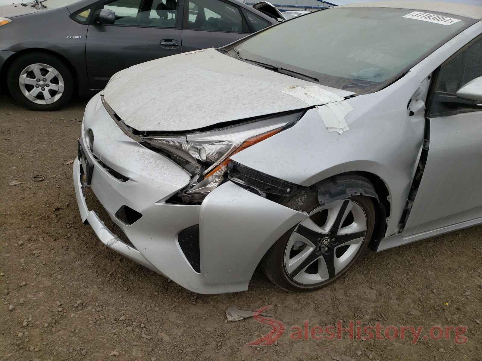 JTDKBRFU1G3522033 2016 TOYOTA PRIUS