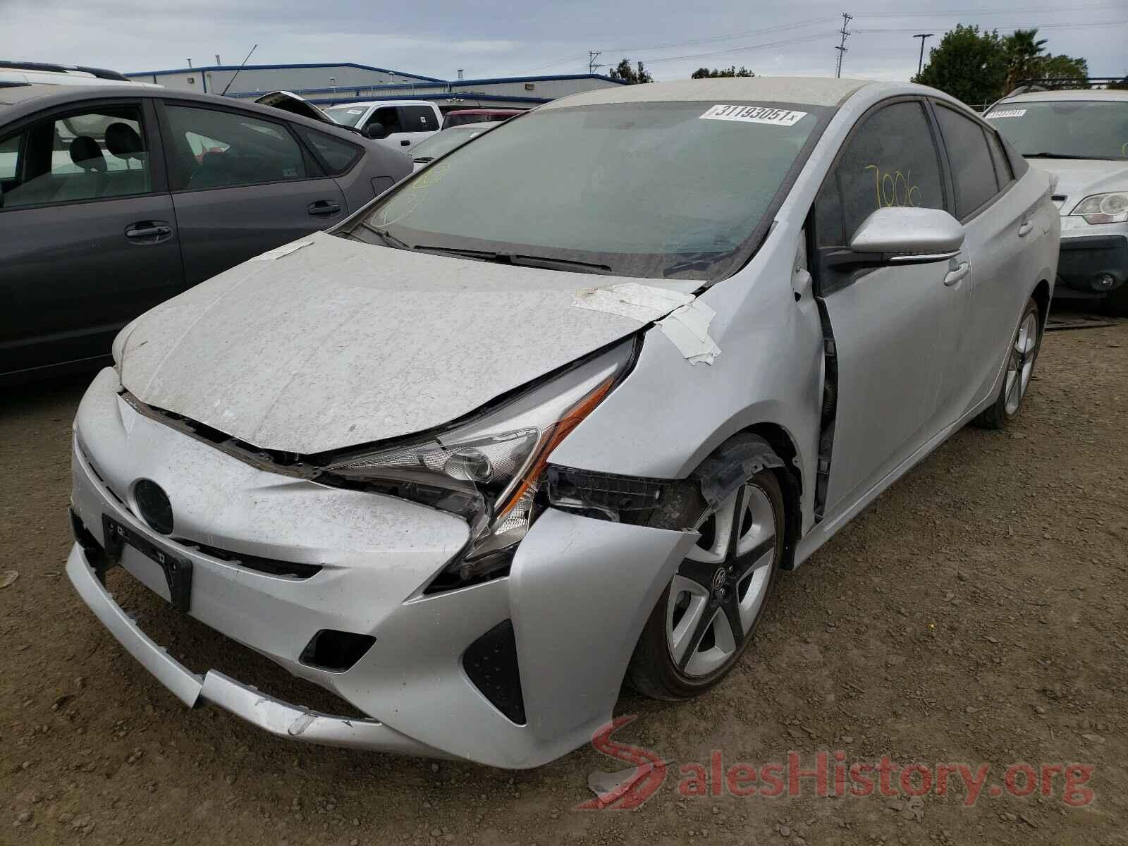 JTDKBRFU1G3522033 2016 TOYOTA PRIUS