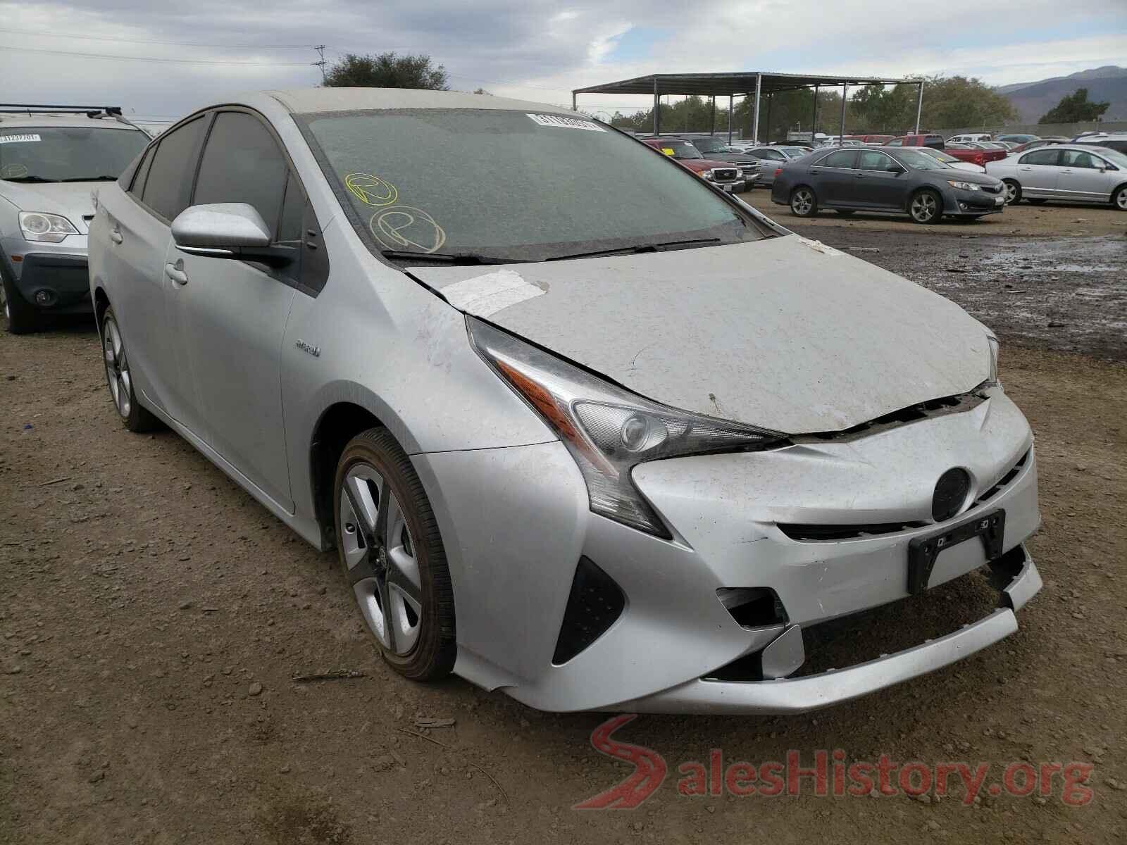 JTDKBRFU1G3522033 2016 TOYOTA PRIUS