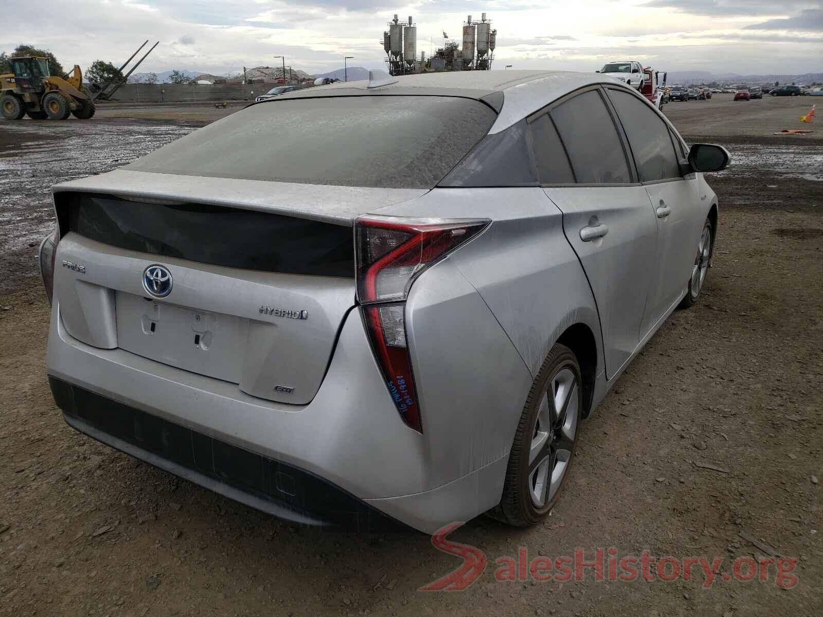 JTDKBRFU1G3522033 2016 TOYOTA PRIUS