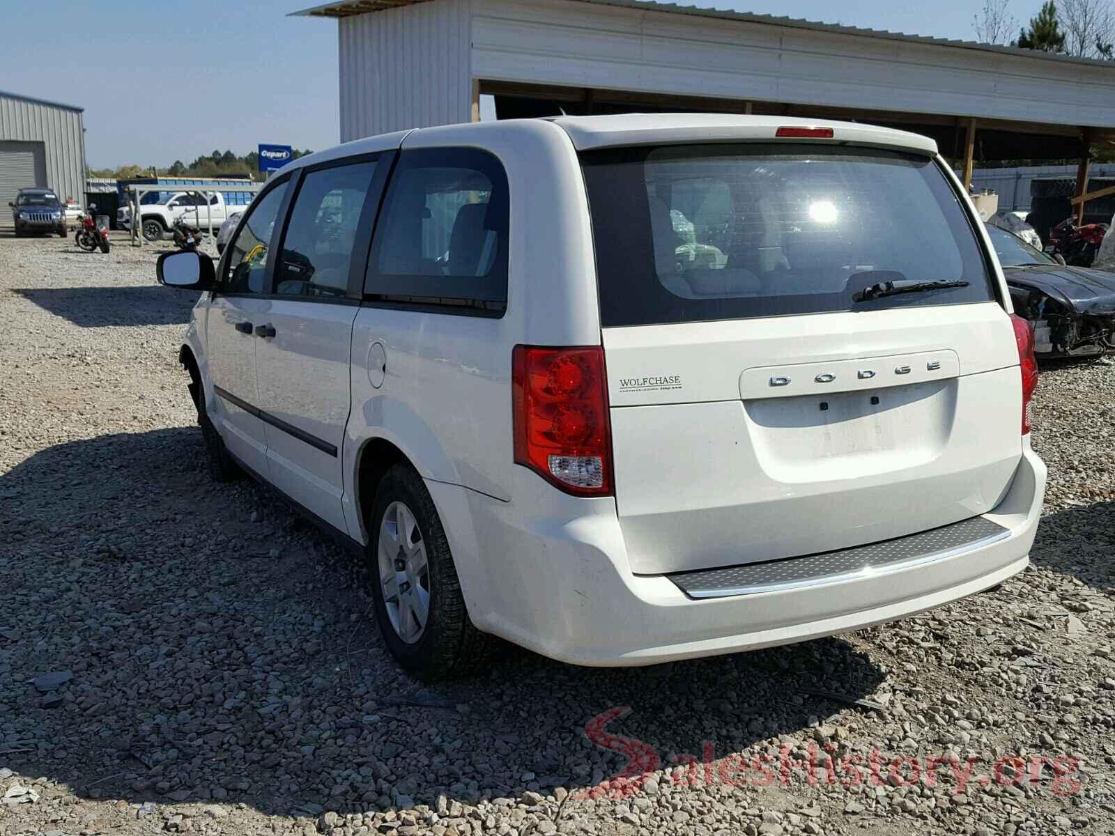 2T3P1RFV7KC033287 2013 DODGE CARAVAN