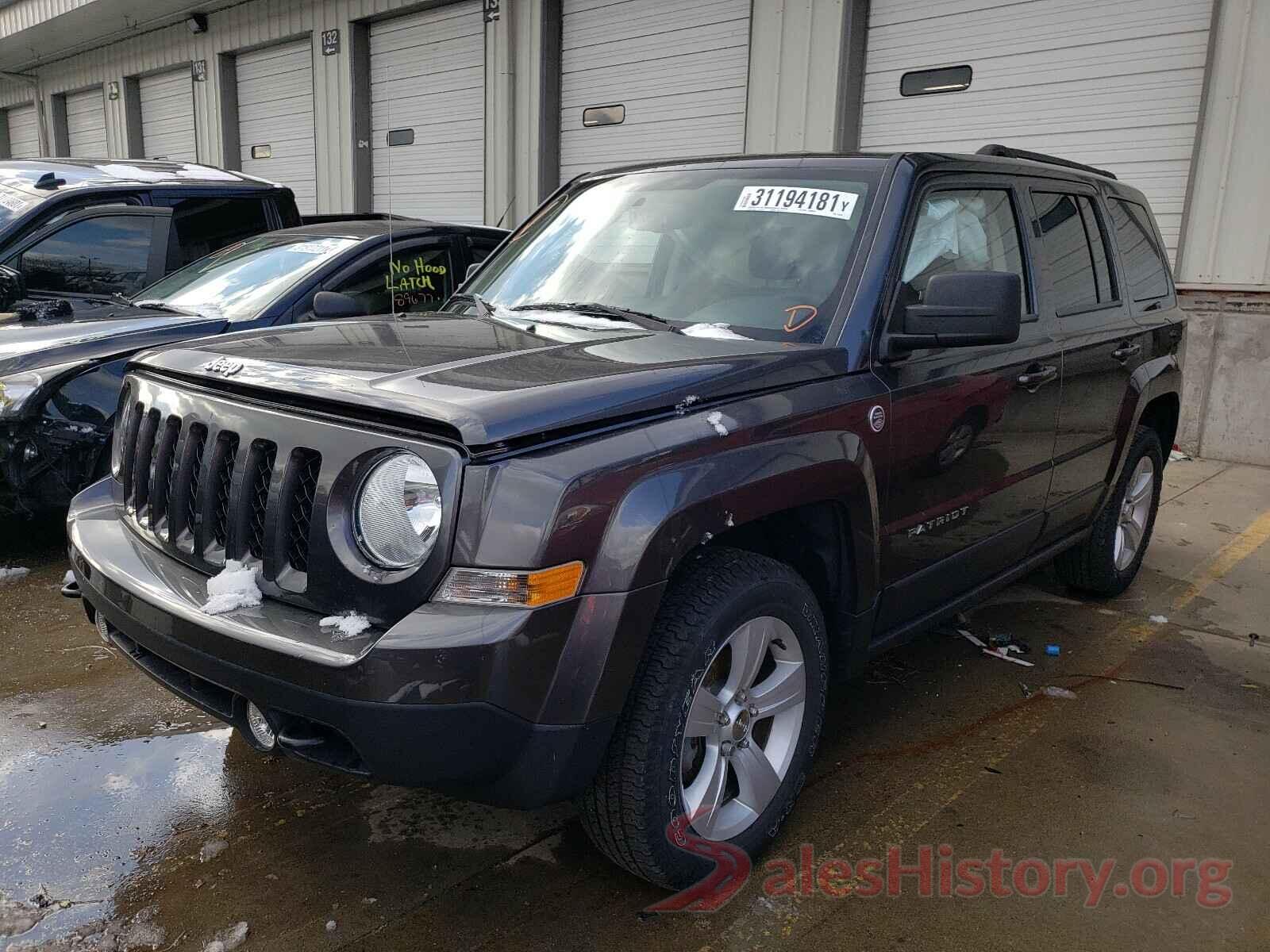 4JGDF7DE1GA653645 2017 JEEP PATRIOT