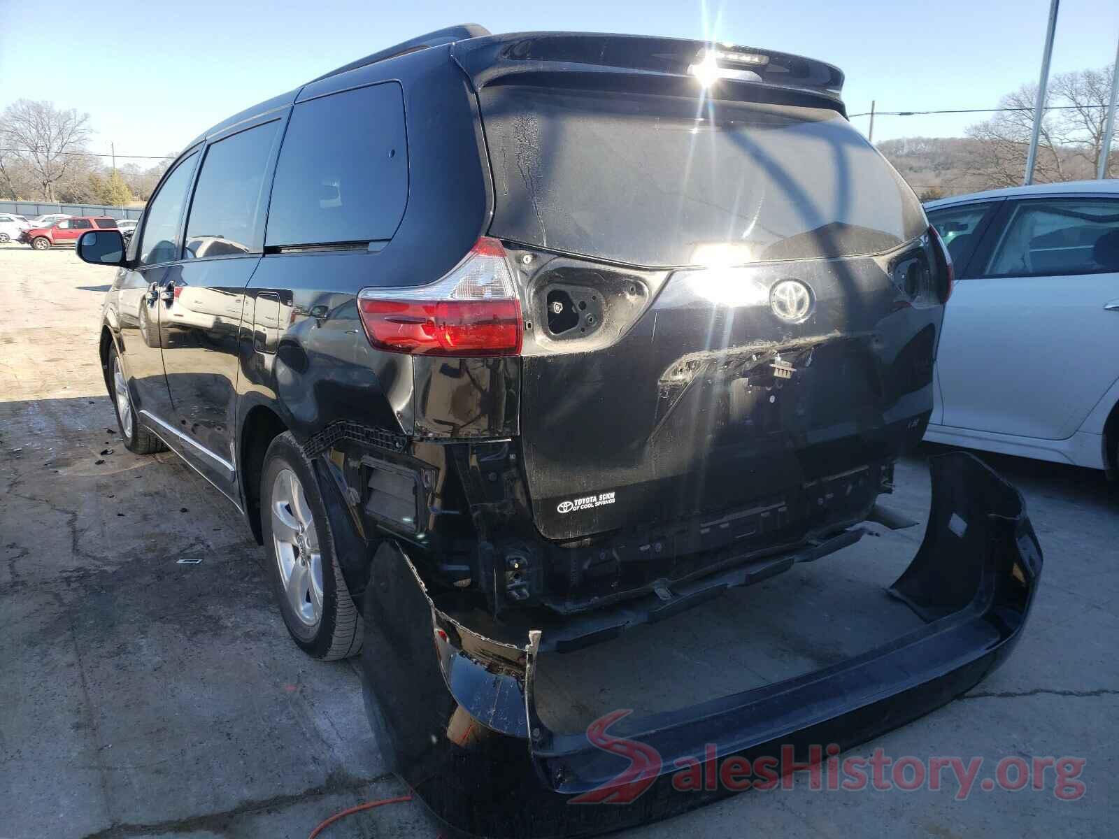 5TDKK3DC5GS736643 2016 TOYOTA SIENNA