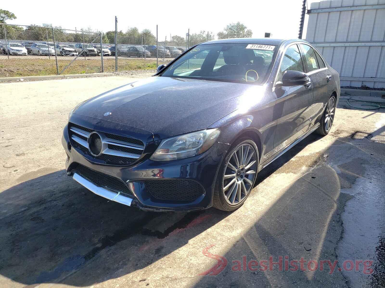 55SWF4JB8HU226153 2017 MERCEDES-BENZ C CLASS