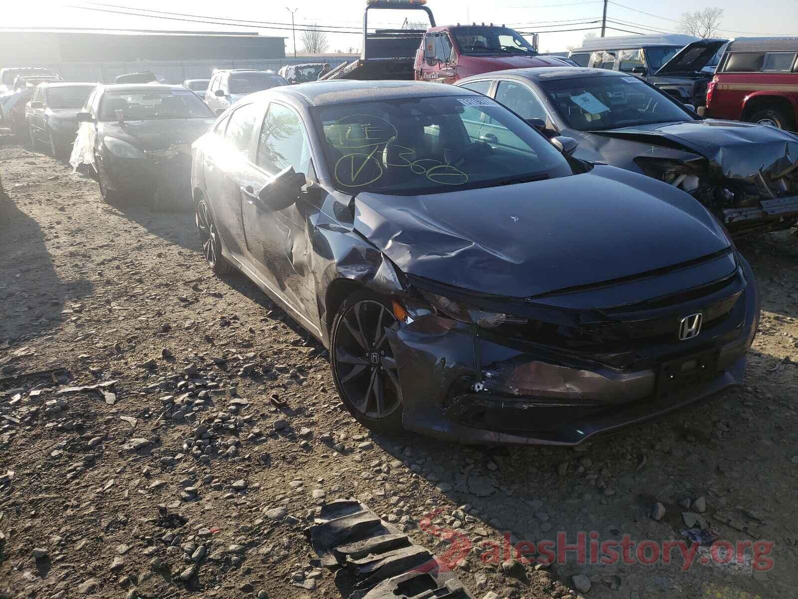 2HGFC2F87KH589087 2019 HONDA CIVIC