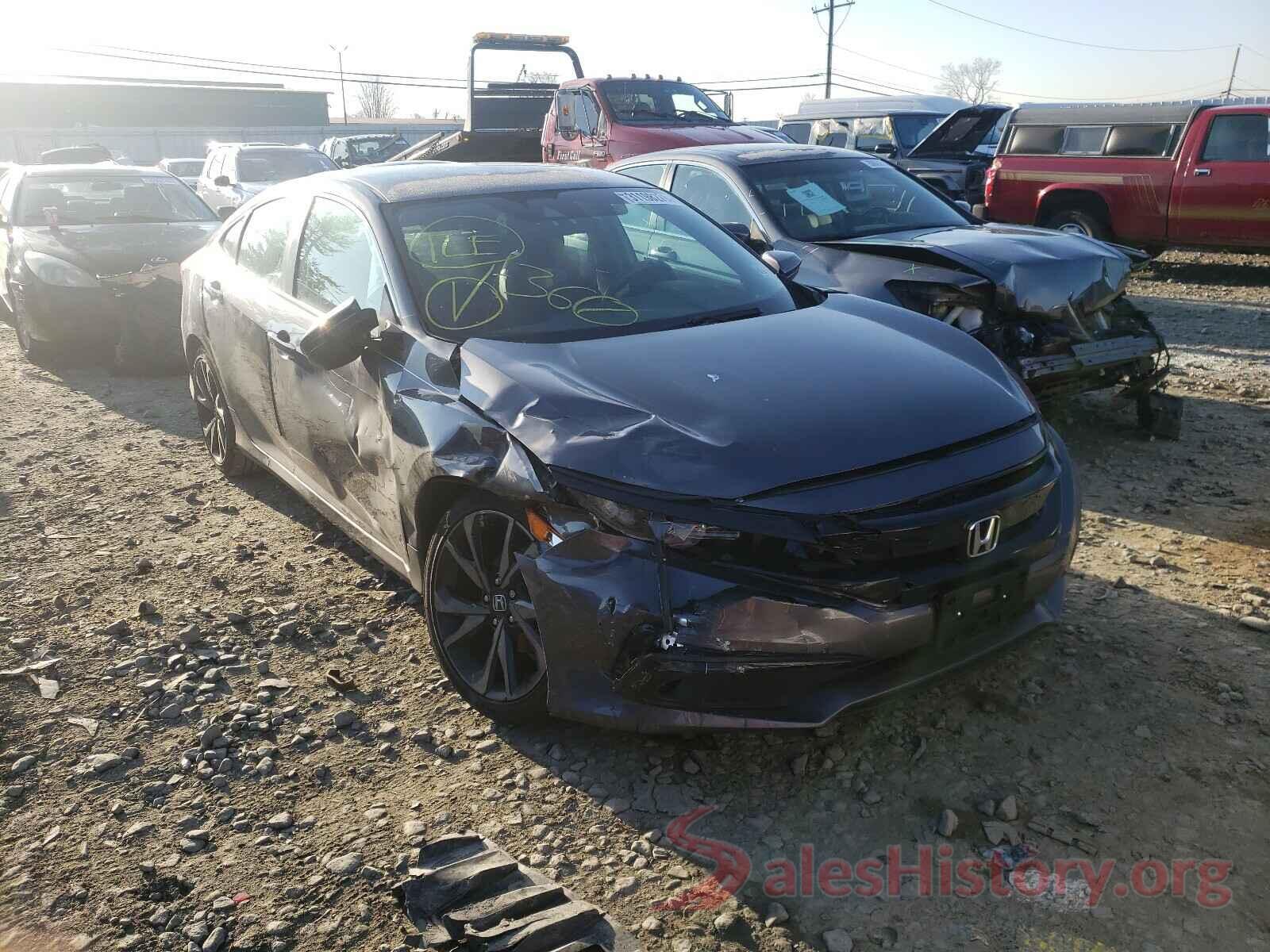 2HGFC2F87KH589087 2019 HONDA CIVIC