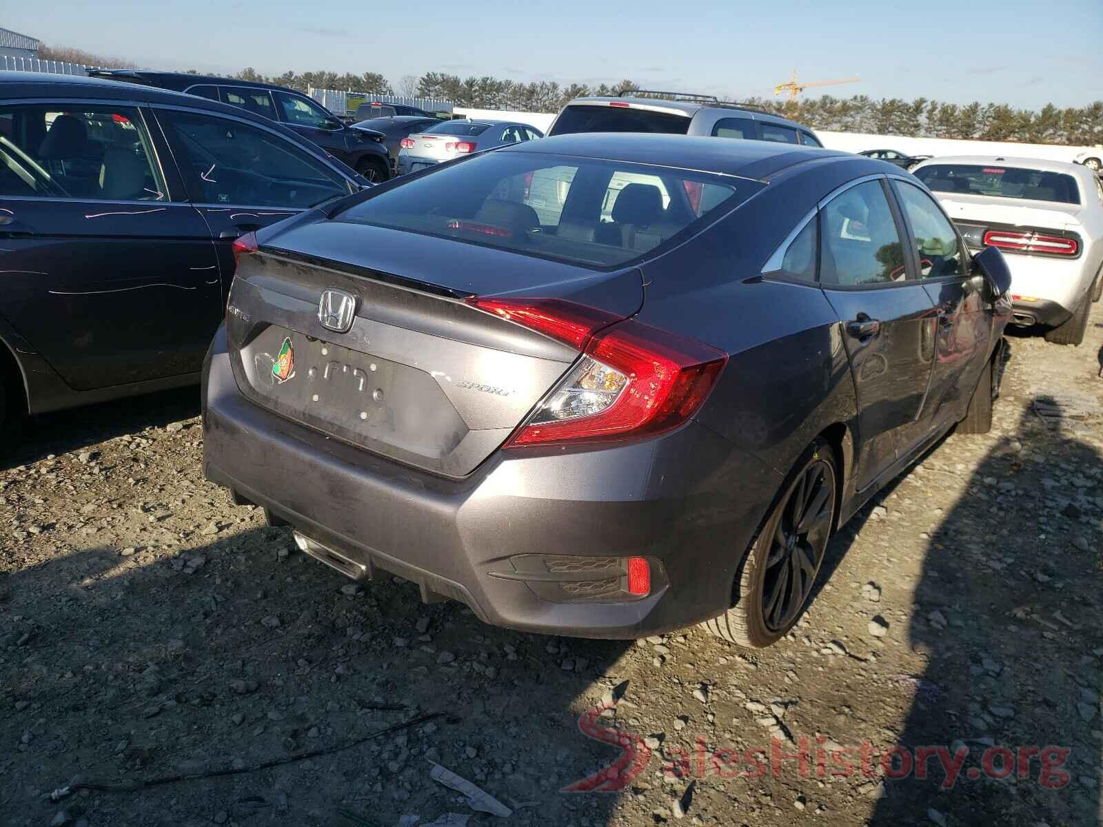 2HGFC2F87KH589087 2019 HONDA CIVIC