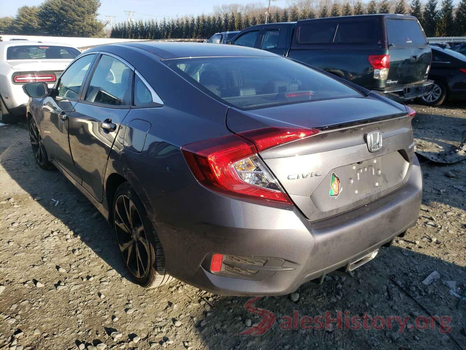 2HGFC2F87KH589087 2019 HONDA CIVIC