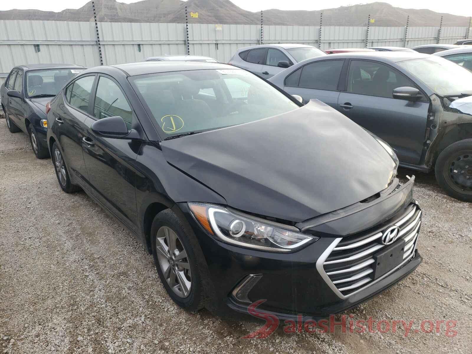 KMHD84LF3HU156017 2017 HYUNDAI ELANTRA