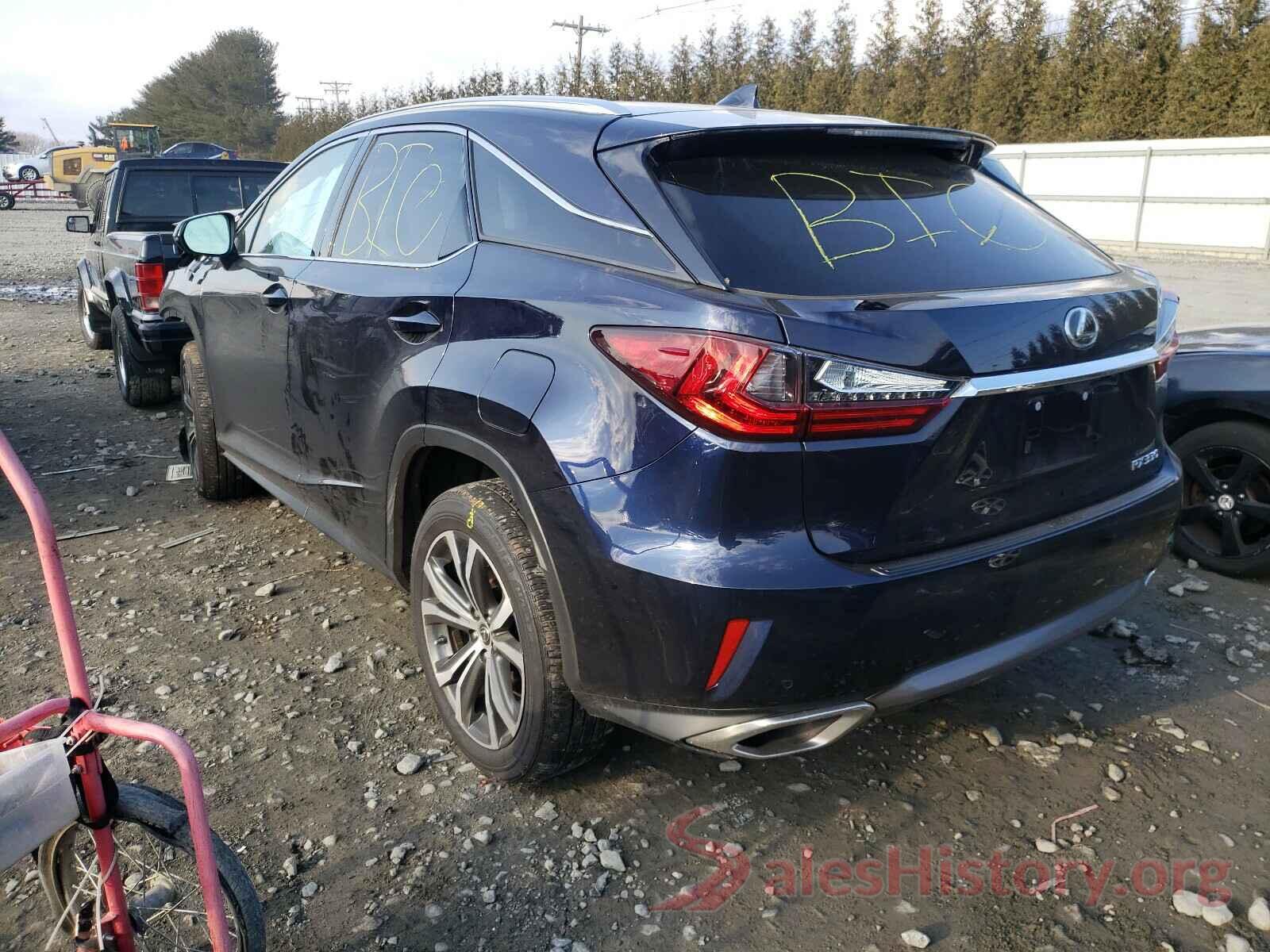 2T2BZMCAXKC201466 2019 LEXUS RX350