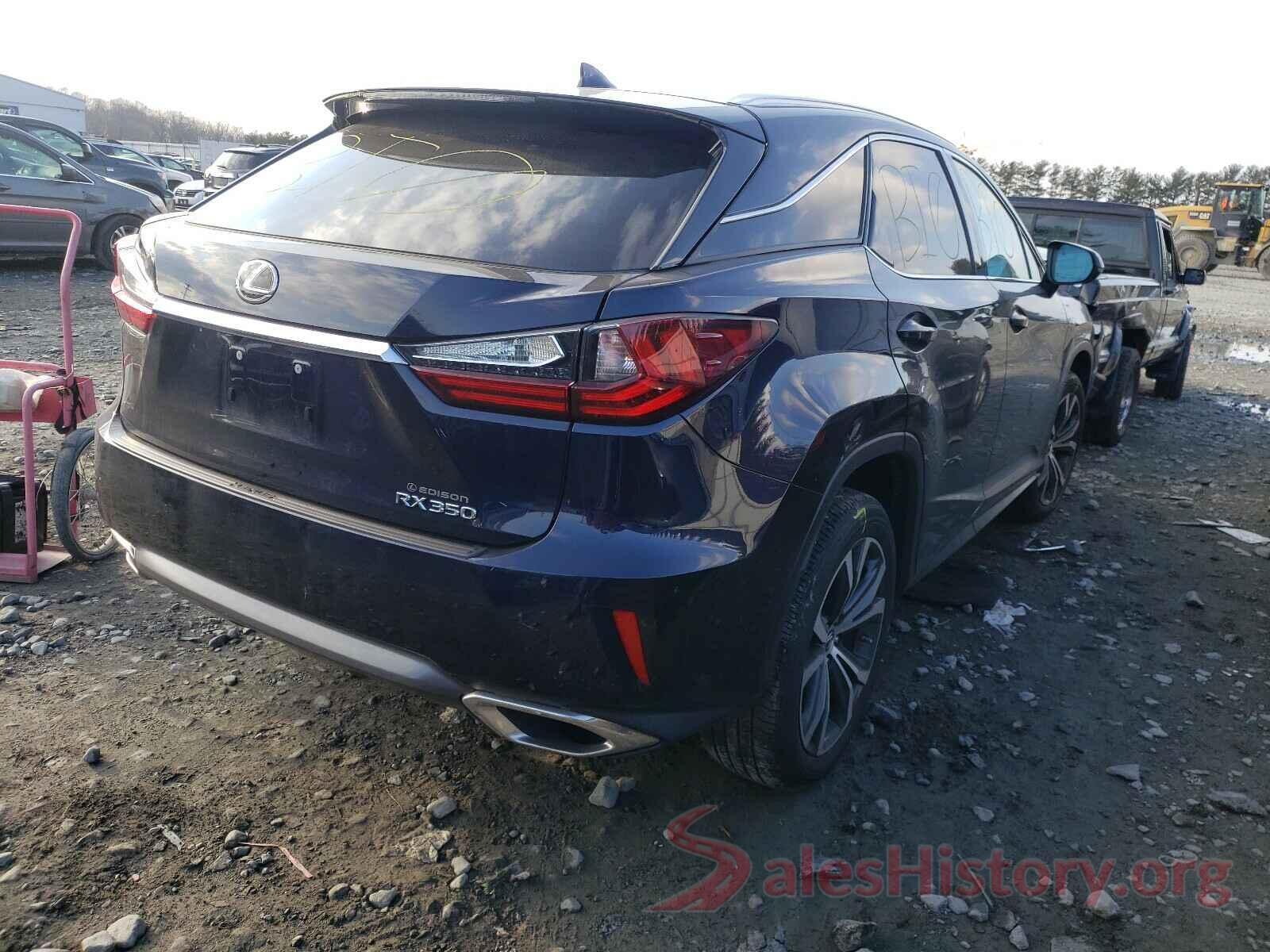 2T2BZMCAXKC201466 2019 LEXUS RX350