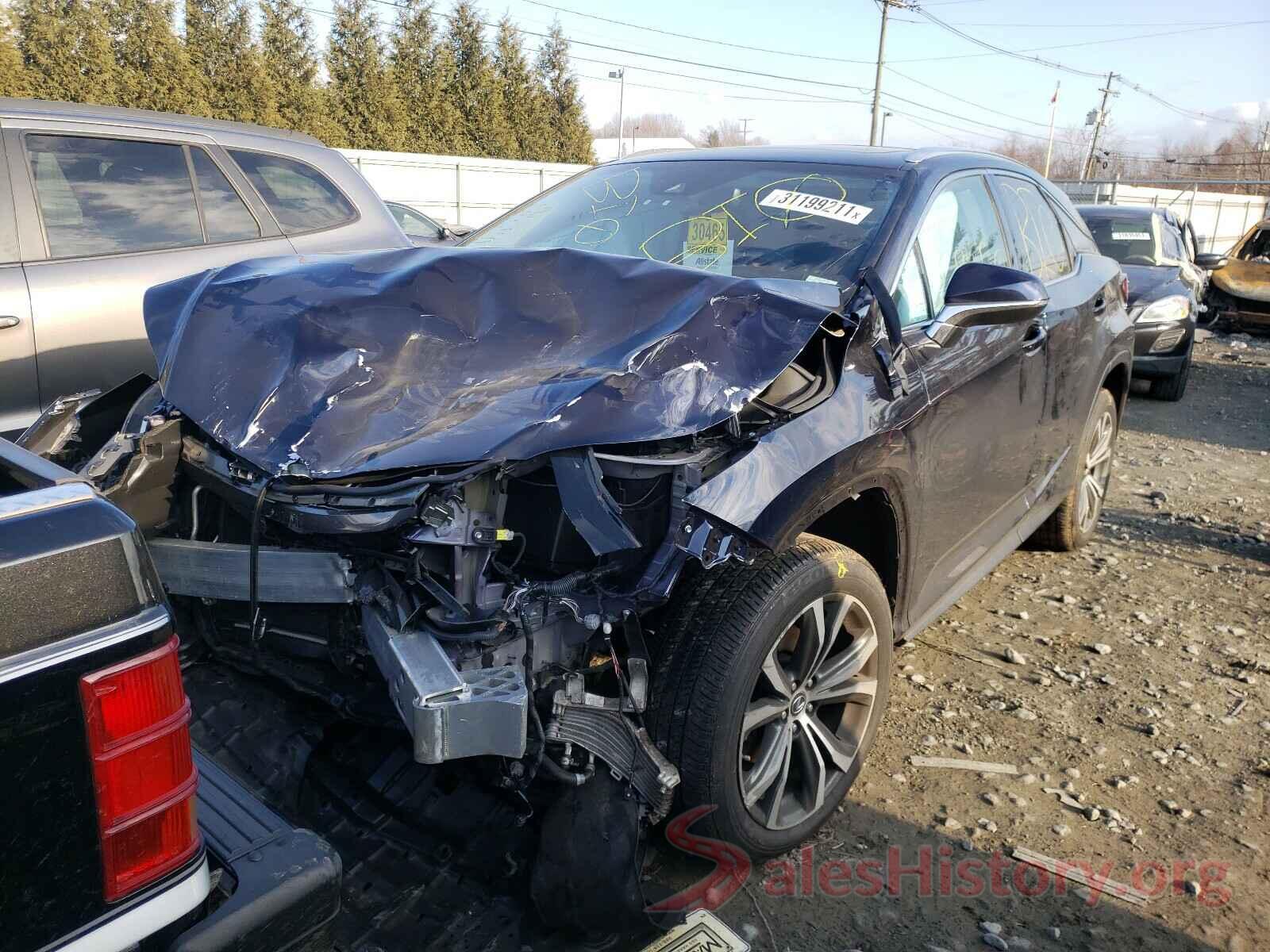 2T2BZMCAXKC201466 2019 LEXUS RX350